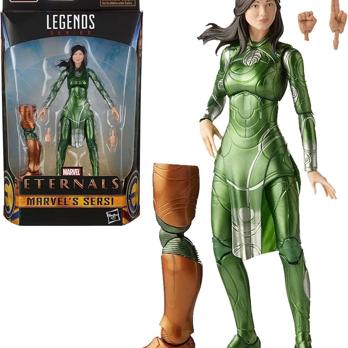 Marvel Legends Series Eternals Marvel's Sersi (Build-A-Figure Gilgamesh)