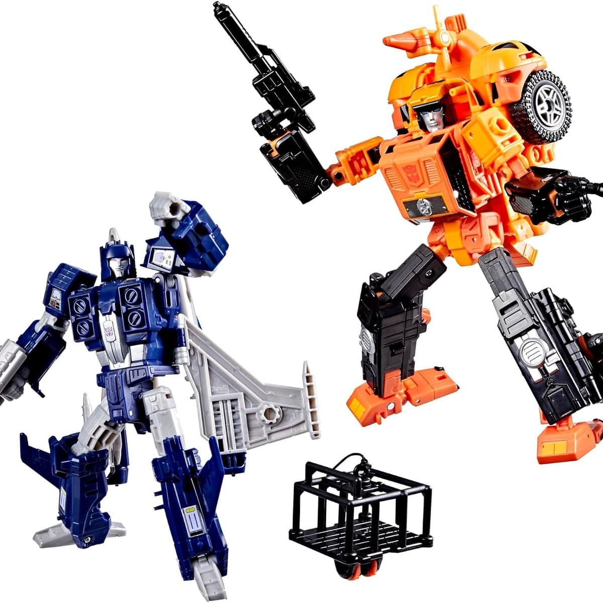 Transformers Age of the Primes Wreck 'N Doom Collection Autobot Sandstorm vs Slugslinger